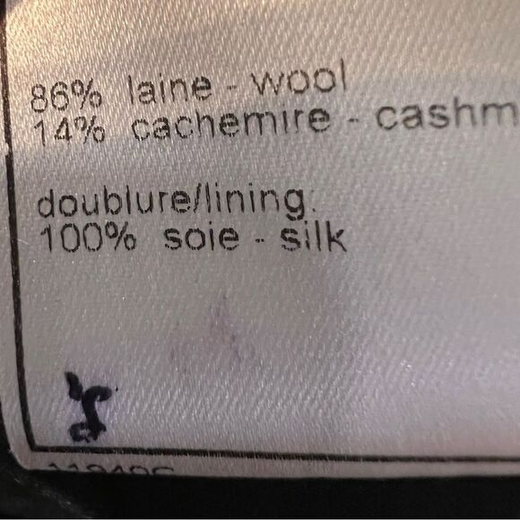 Elegant Chanel Black Skirt Size 42 - Picture 5 of 5